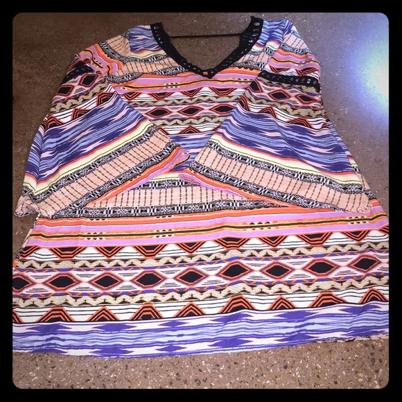 NWT🎉💖 Women's Short Bell Sleeve Swimsuit Cover - Picture 5 of 8